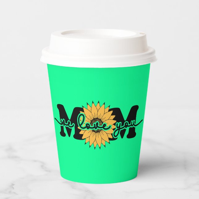 Mum I Love You Mother's Day-43250 Paper Cups (Front)
