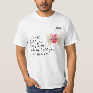 "Mum, in Heaven" Customisable Men's  T-Shirt