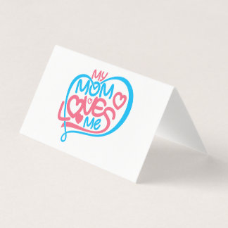 Mum Invitation: My Mum Loves Me-Funny Mum Invites