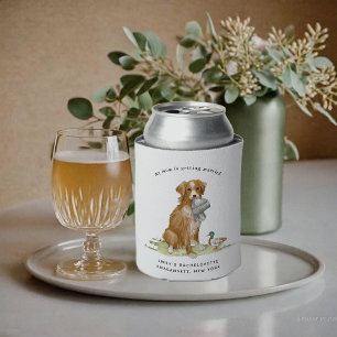 Mum is Getting Married Dog Portrait Can Cooler