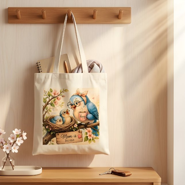 Mum Is Home Tote Bag (Creator Uploaded)