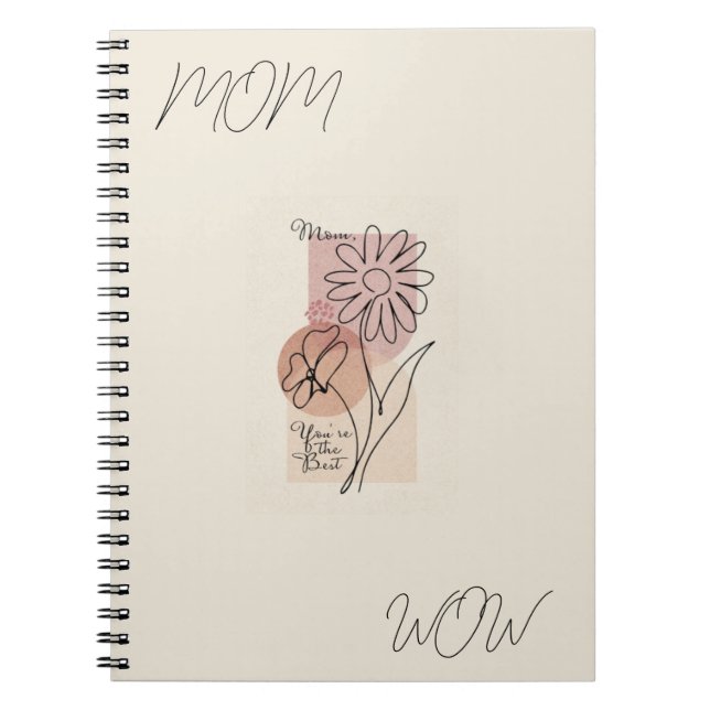  Mum is Just a Reflection at Wow Notebook (Front)