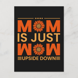 Mum is just wow, mothers day gift ideas T-Shirt Postcard