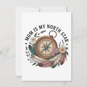 Mum Is My North Star Holiday Card