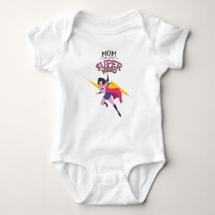 Mum is my superhero baby bodysuit