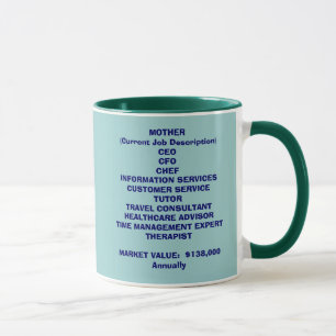 Mum Job Description Mug