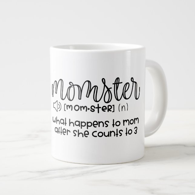 Mum- Jumbo Mug (Front Right)