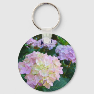 Mum! keychain Floral Hydranges Flowers gifts