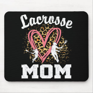 Mum Leopard Heart Matching Mothers Day  Mouse Pad