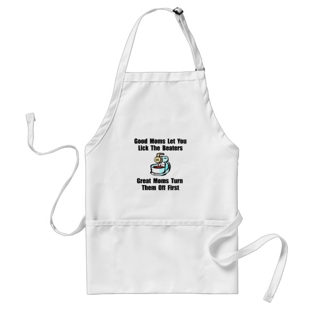 Mum Lick The Beaters Standard Apron (Front)