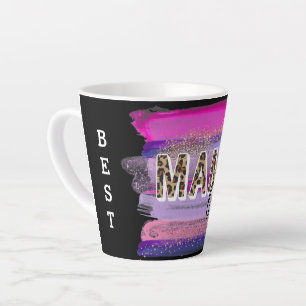 Mum Life Best Ever Customise Latte Mug