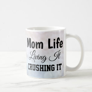 Mum Life Bokeh Sparkles Mug