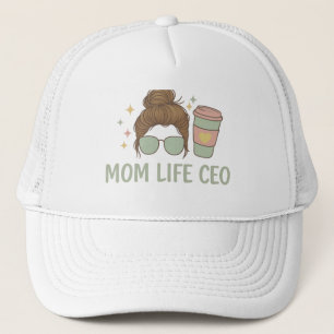 Mum Life CEO Trucker Hat