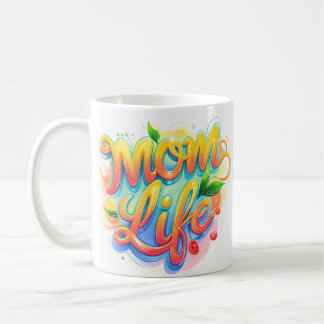 Mum Life Custom Name Mug – Lemonade Inspired Desig