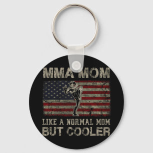 Mum Like A Normal Mum But Cooler Mother's Day Key Ring