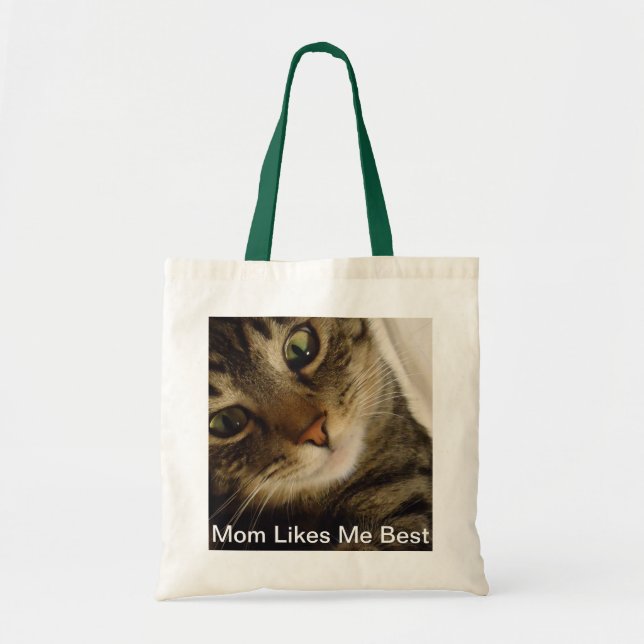 Mum Likes Me Best Tote Bag (Front)