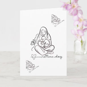 Mum Love  Beautiful Design Card