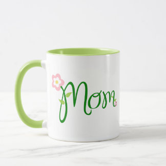 Mum Love Floral Heart Blossom Vines Destiny Sports Mug