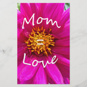 Mum = Love Stationery