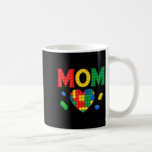 Mum lover master builder building bricks blocks coffee mug