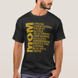 Mum Loving Understanding Patient Gentle Mum Life M T-Shirt