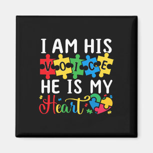 Mum Mama Autistic Autism Awareness Month 1 Magnet