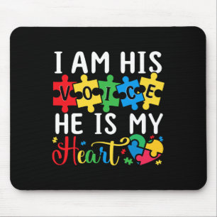 Mum Mama Autistic Autism Awareness Month 1 Mouse Pad