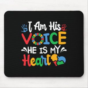 Mum Mama Autistic Autism Awareness Month Mouse Pad