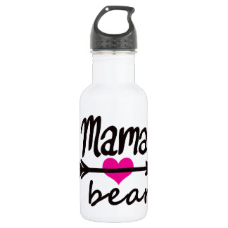 Mum Mama Bear Funny 532 Ml Water Bottle