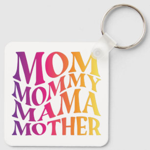 mum mama mother keychain