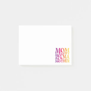 mum mama mother post-it notes