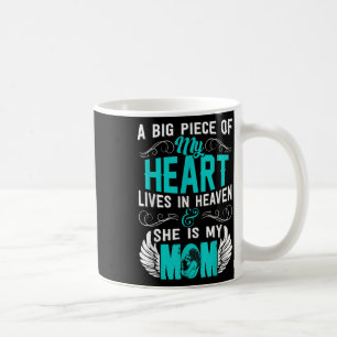 Mum Memorial Day My Guardian Angel A Big Piece Coffee Mug