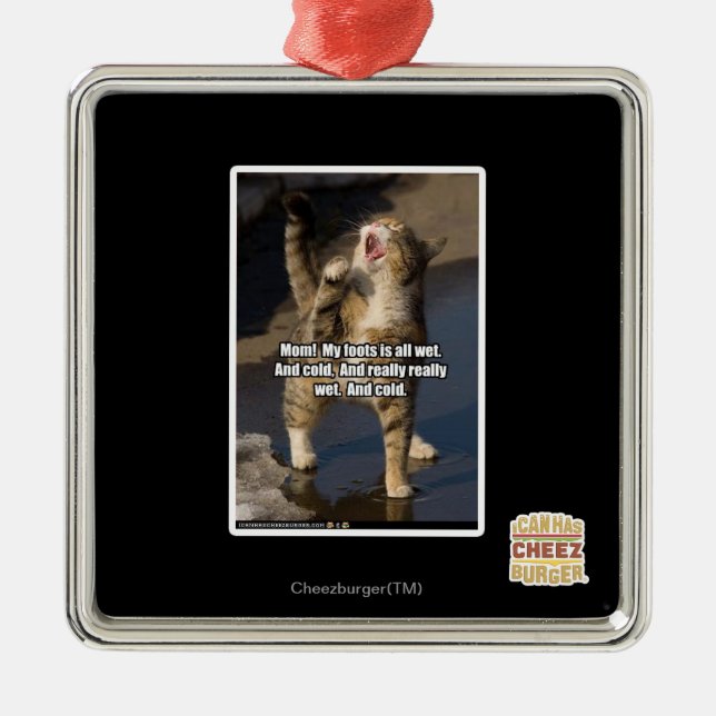 Mum! Metal Tree Decoration (Front)