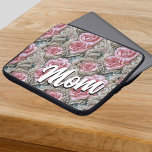 Mum Metallic Roses and Pearls Laptop Sleeve<br><div class="desc">The Mum Metallic Roses and Pearls Laptop Sleeve is a perfect blend of elegance and practicality designed especially for the modern, stylish mum. This chic laptop sleeve features a stunning metallic rose pattern adorned with delicate pearls, offering a unique and sophisticated touch. Crafted from premium, durable materials, it ensures maximum...</div>