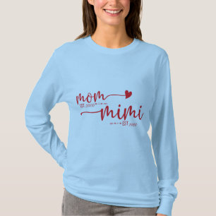 Mum Mimi Est Cute T-Shirt