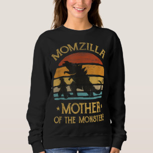 Mum Mother Of Monsters Women Halloween Christmas M Sweatshirt
