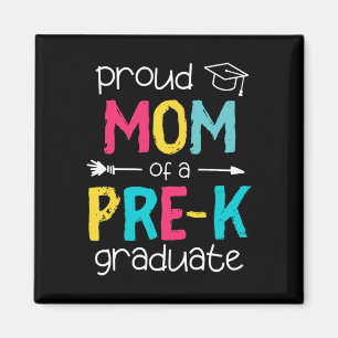 Mum Mother Prek Preschool Family Matching Graduati Magnet