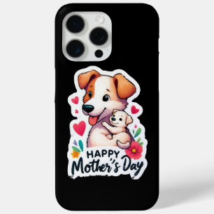 Mum Mothers Day Animal dog iPhone 15 Pro Max Case