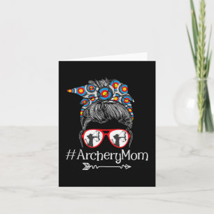 Mum - Mothers Day Bowhunter Archer Bowman Bows Card