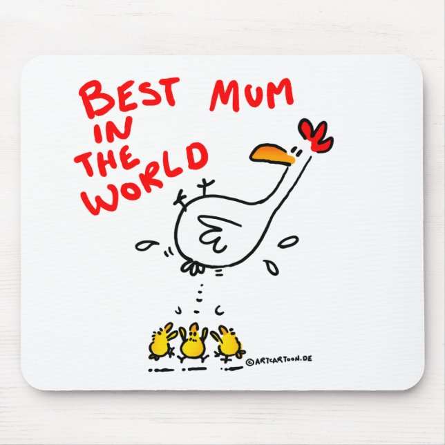 mum mouse pad (Front)