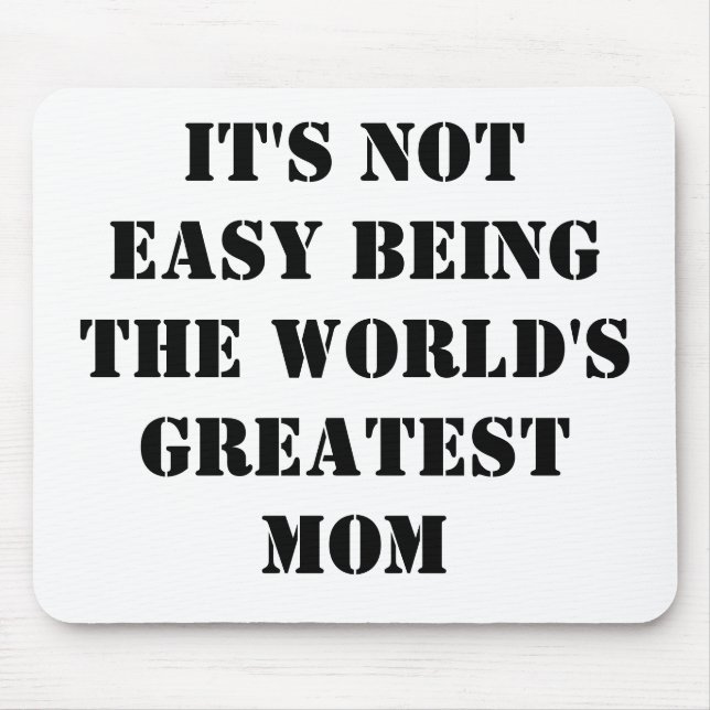 Mum Mouse Pad (Front)