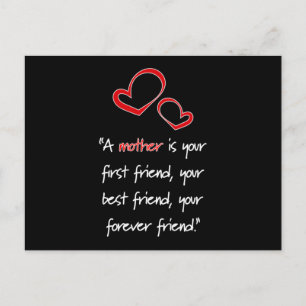 Mum Mummy Mother's Day Love Mother Funny Gift Idea Postcard