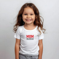 Mum My Forever Superhero black red