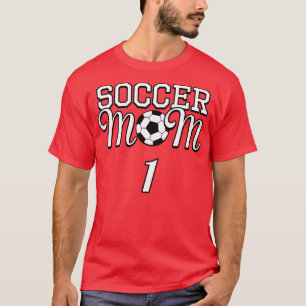 Mum Number 1 1 Jersey Biggest Fan Favourite Player T-Shirt