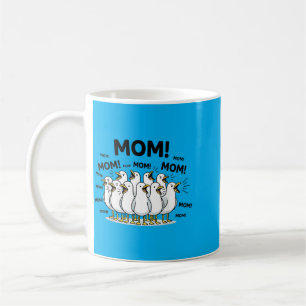 Mum Ocean Life Mothers Day Funny Seagull Mum Bird Coffee Mug