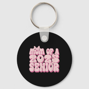Mum Of A 2025 Senior Graduation Coquette Bow Cl Of Key Ring