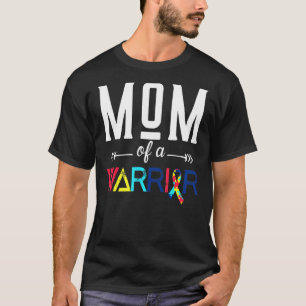 Mum Of A Warrior Autism Awareness Month Women S Mo T-Shirt