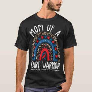Mum of a Warrior CHD Congenital Heart Defect Aware T-Shirt