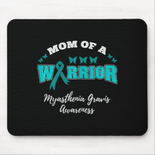 Mum Of A Warrior Mg Myasthenia Gravis Awareness Mouse Pad