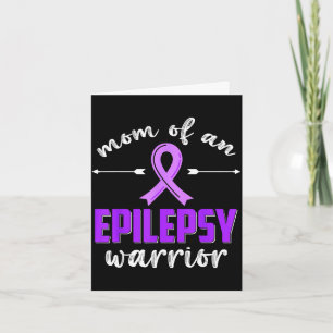 Mum of an epilepsy warrior epilepsy awareness card